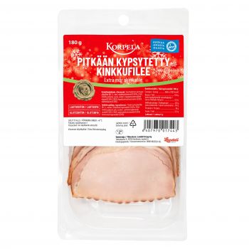 Pitkään kypsytetty kinkkufilee