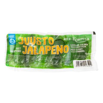 Juusto-jalapeno makkara