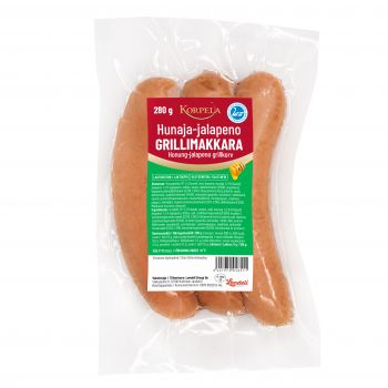 Hunaja-Jalapeno grillimakkara