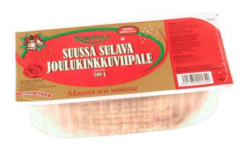 Suussa sulava joulukinkkuviipale